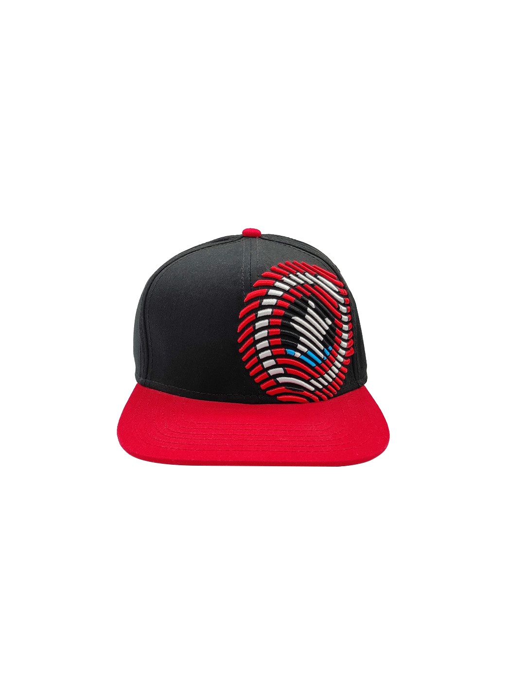 

Free Authority Men Black & Red Captain America Embroidered Baseball Cap