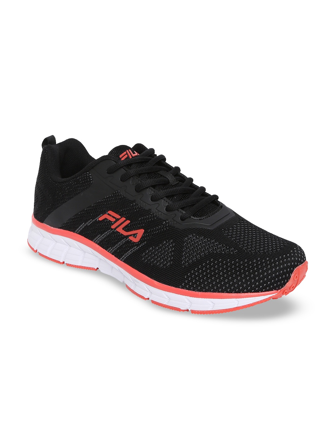 

FILA Men Black Synthetic ZINOVA Running Shoes