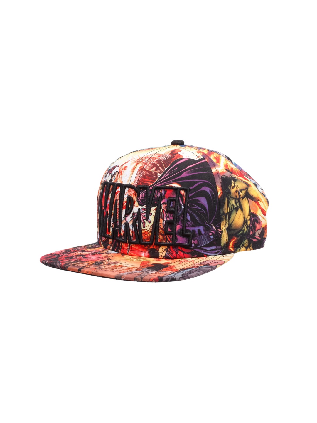 

Free Authority Men Multicoloured Marvel Comics Printed Baseball Cap, Multi