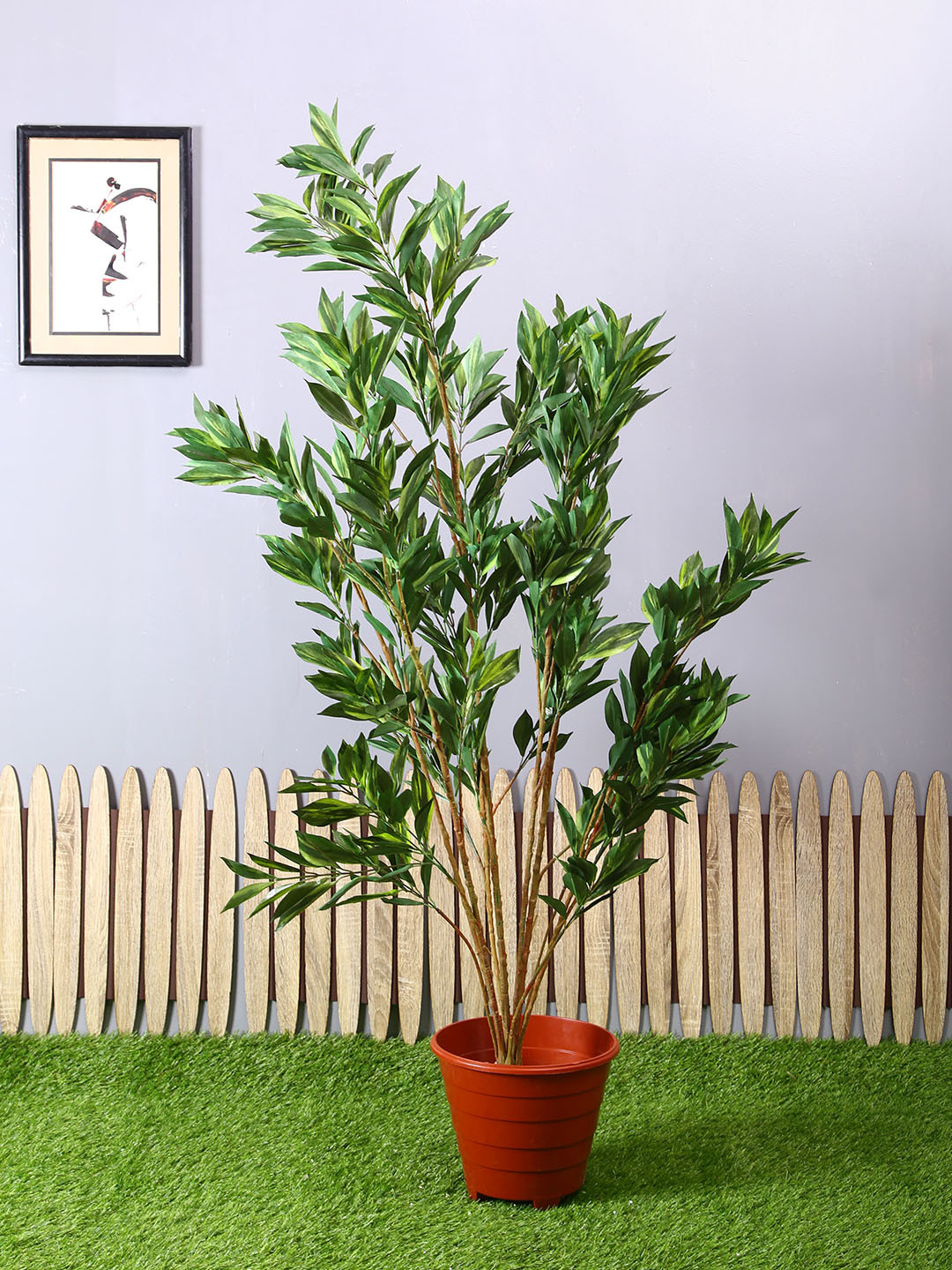 

PolliNation Green Artificial Draceana Plant
