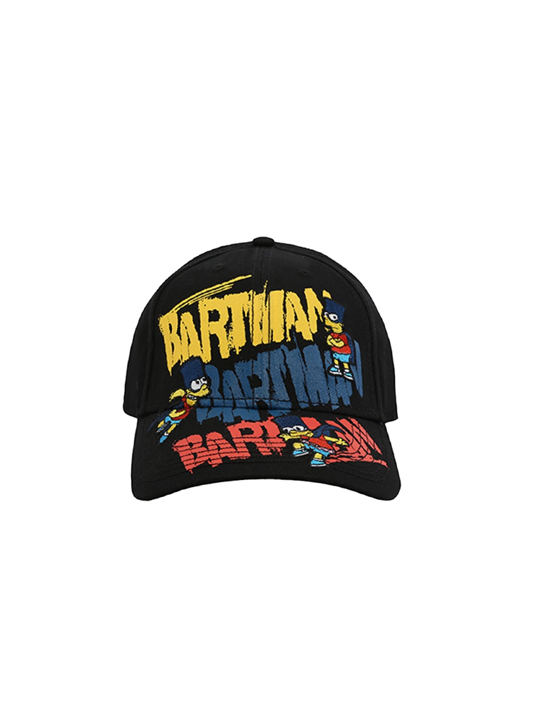 

Free Authority Men Black & Yellow The Simpsons Printed Baseball Cap