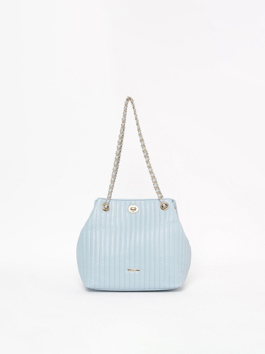 

Ginger by Lifestyle Blue Solid Shoulder Bag
