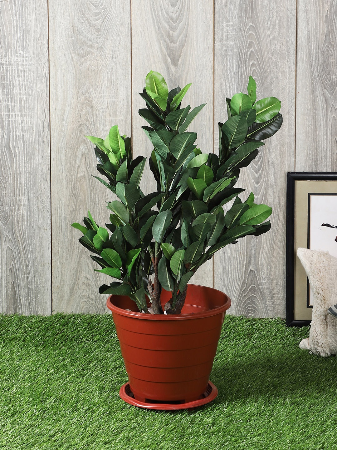 

PolliNation Green Artificial Quercus Plant