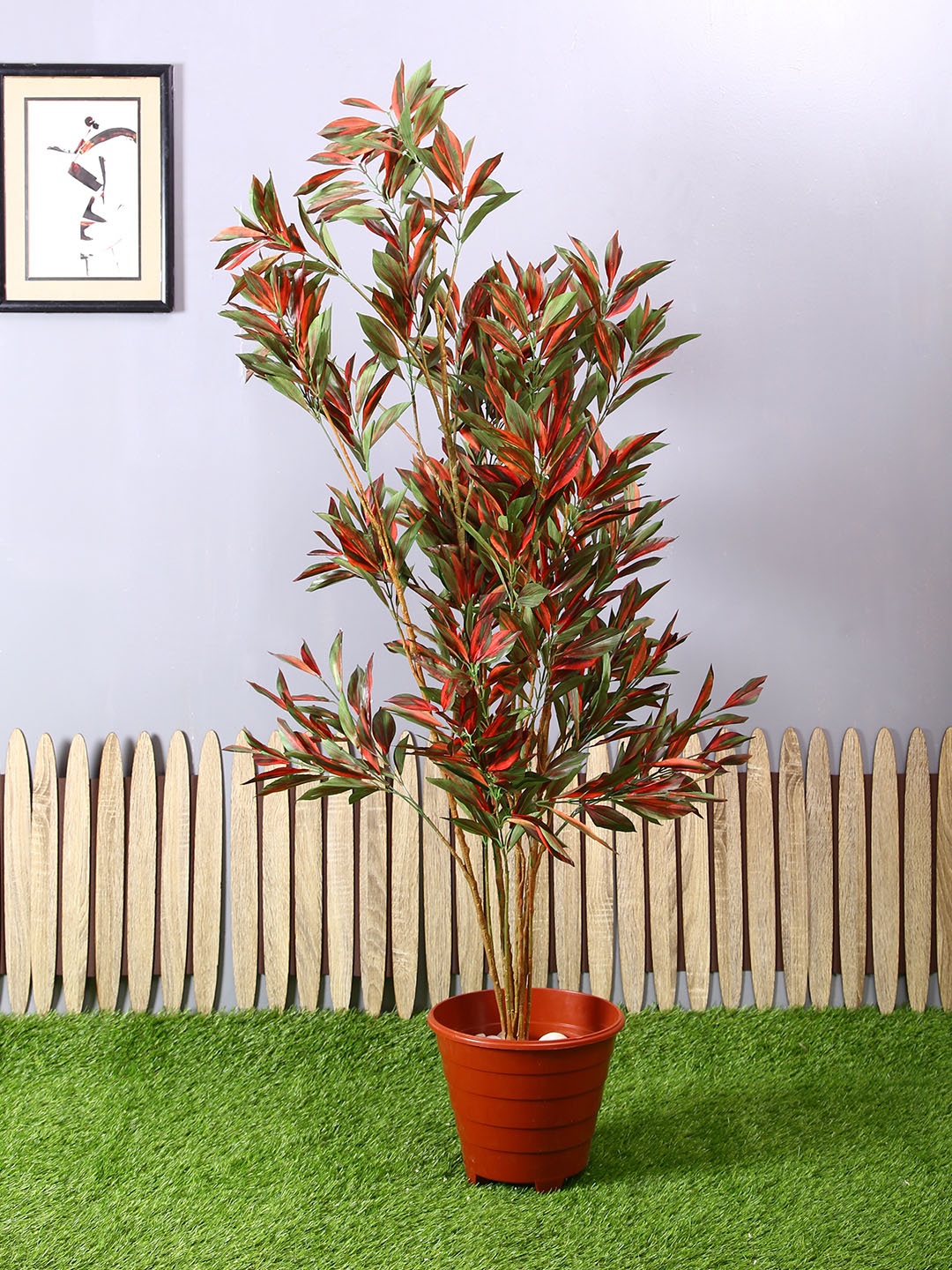

PolliNation Red Green Artificial Draceana Plant