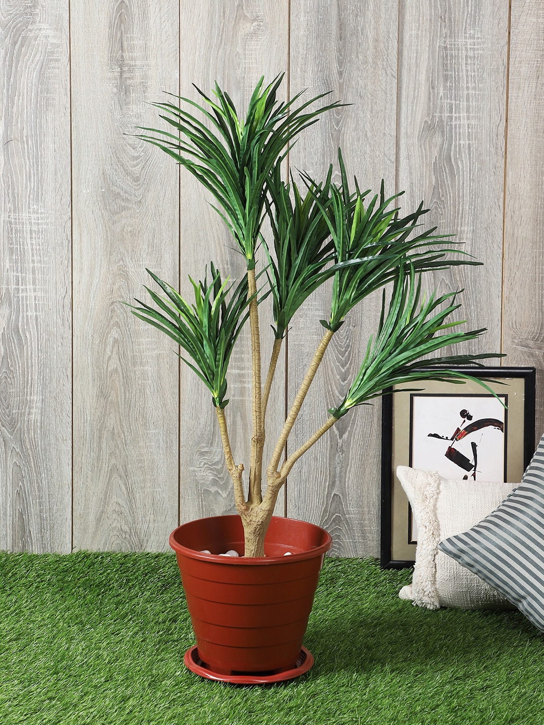 

PolliNation Green Artificial Yucca Plant
