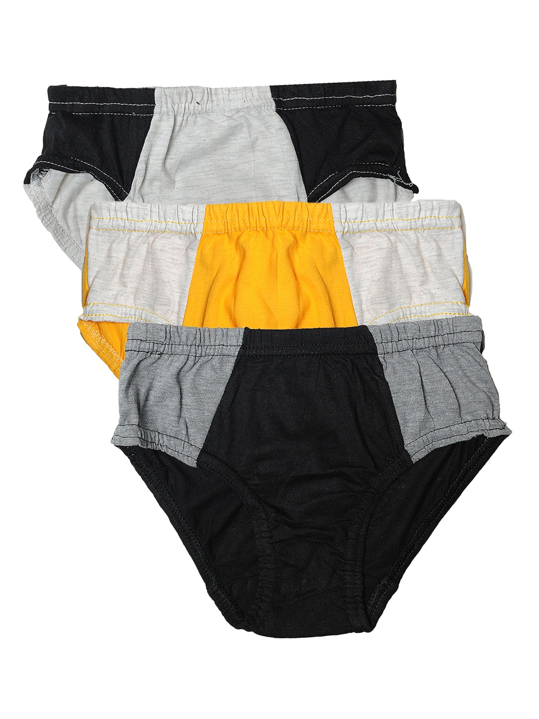 

TINY HUG Boys Pack of 3 Assorted Basic Briefs C&S 65-3
