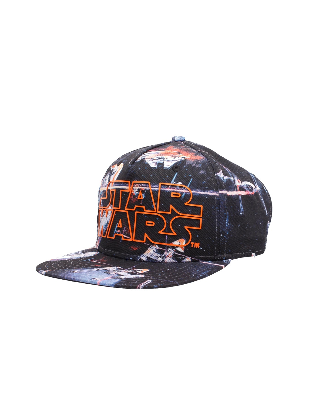 

Free Authority Men Black Star Wars Printed Baseball Cap