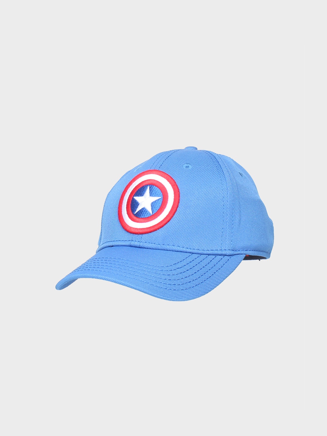 Free Authority Men Blue Captain America Printed Baseball Cap