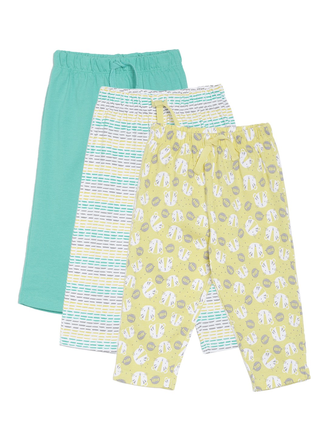 

MINI KLUB Infant Boys Pack of 3 Lounge Pants, Yellow