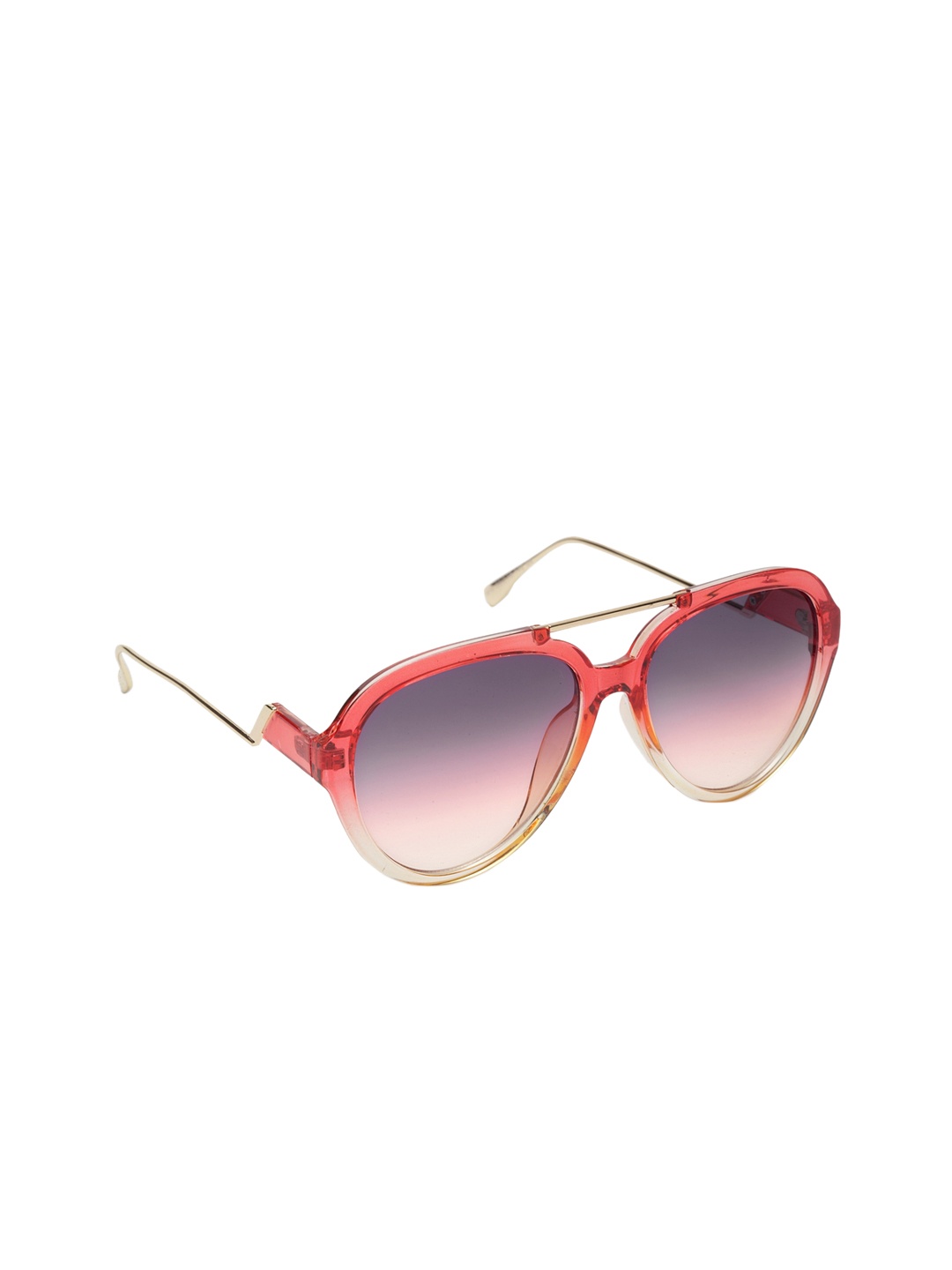 

Get Glamr Women Gradient Aviator Sunglasses SG-LT-CH-229-32, Blue