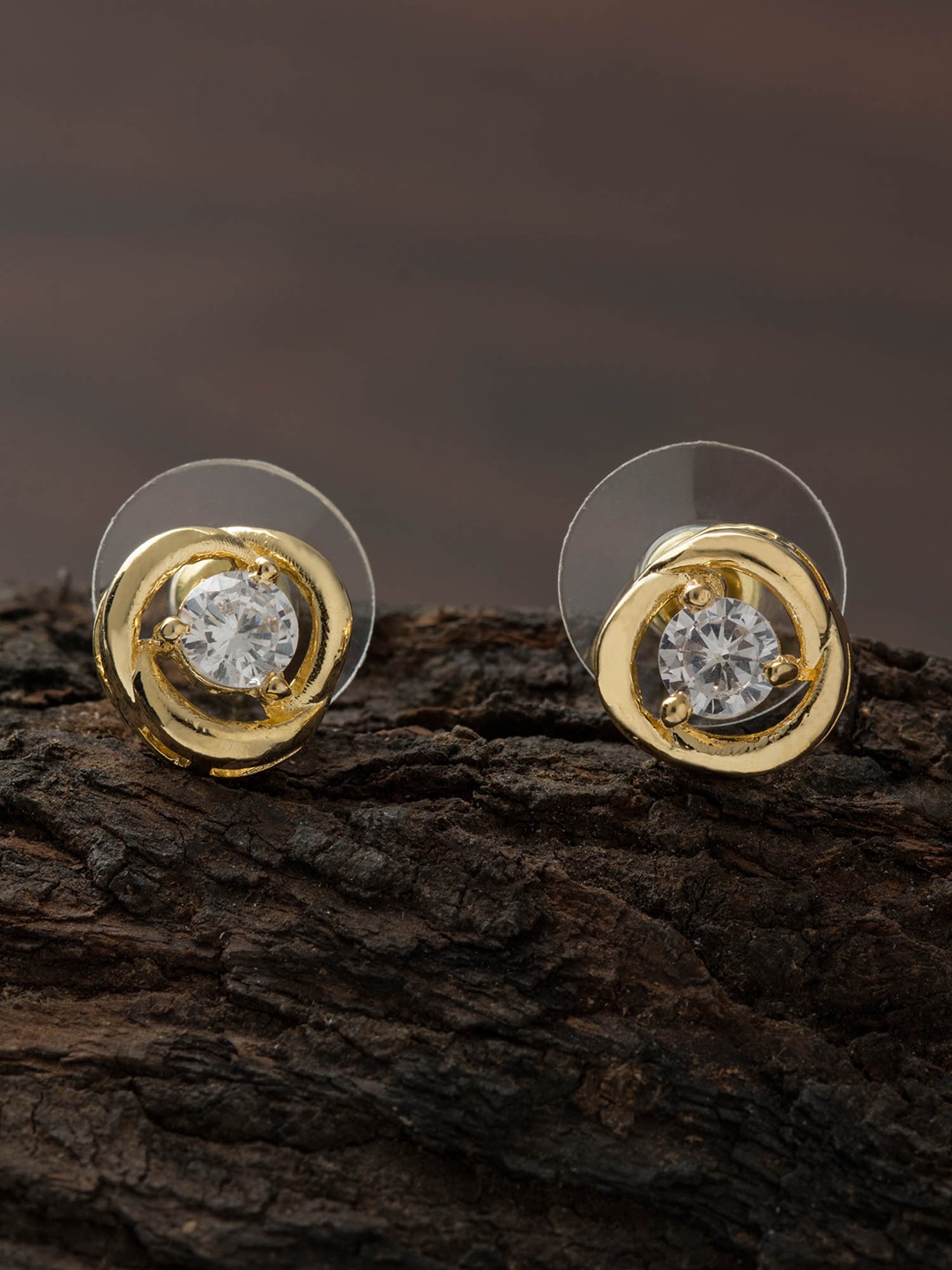 

E2O Gold-Plated Floral Studs