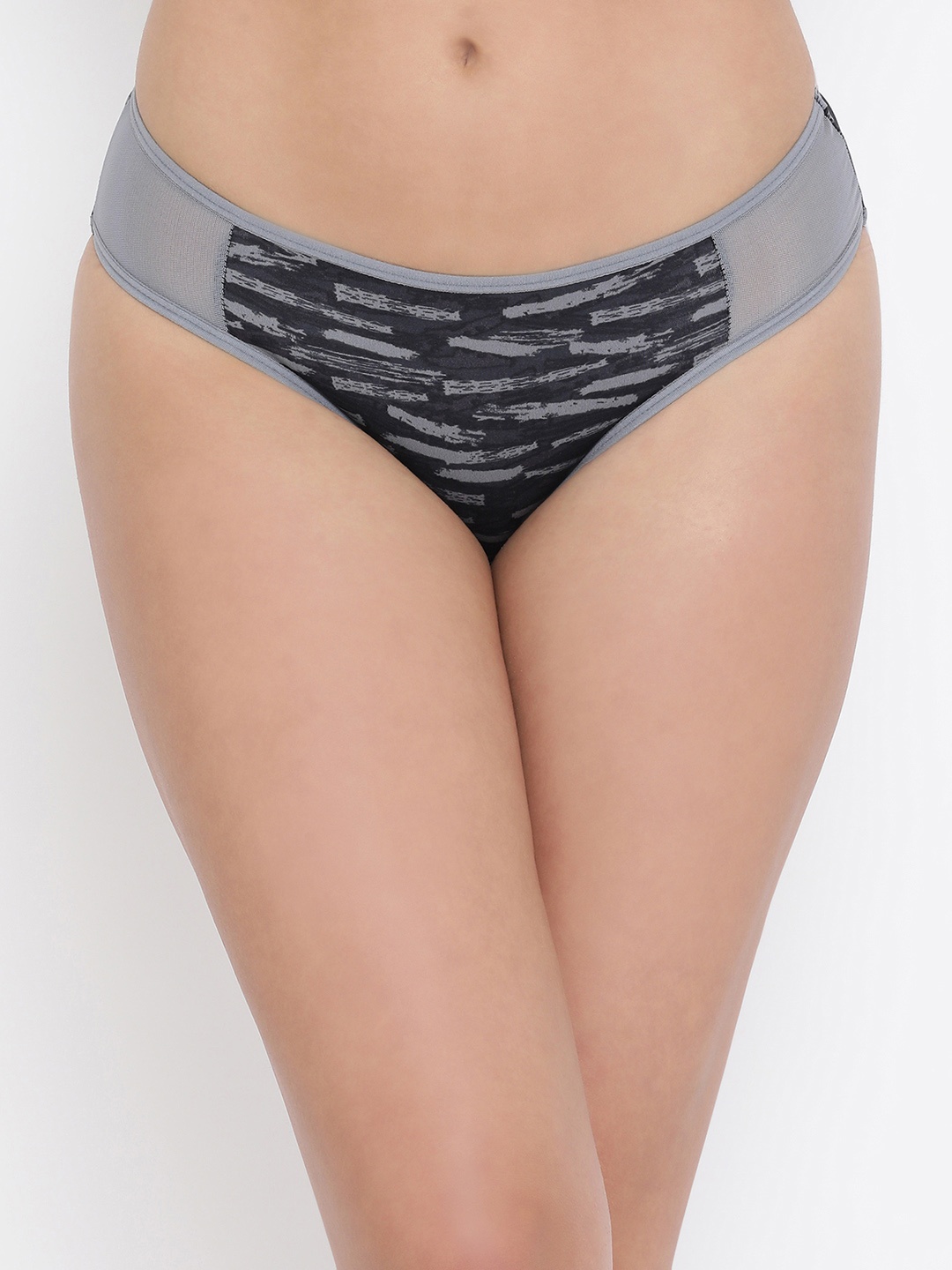 

Clovia Women Black Printed Bikini Briefs PN3150X13S