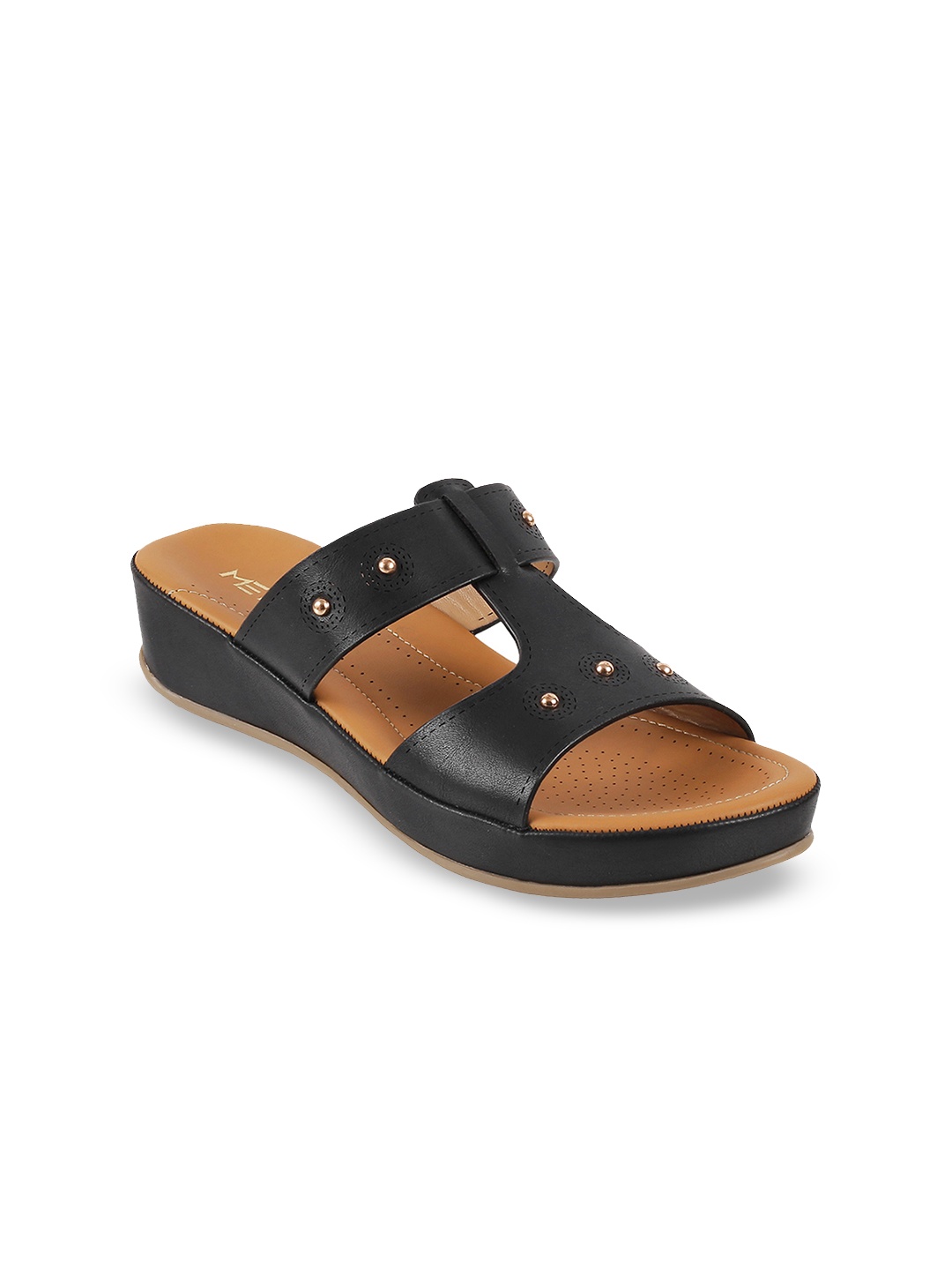 

Metro Women Black Solid Heels