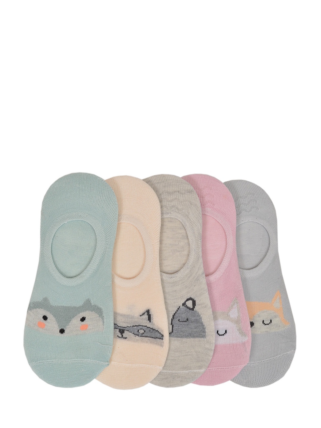 

MARC Girls Pack of 5 Assorted Shoe Liners