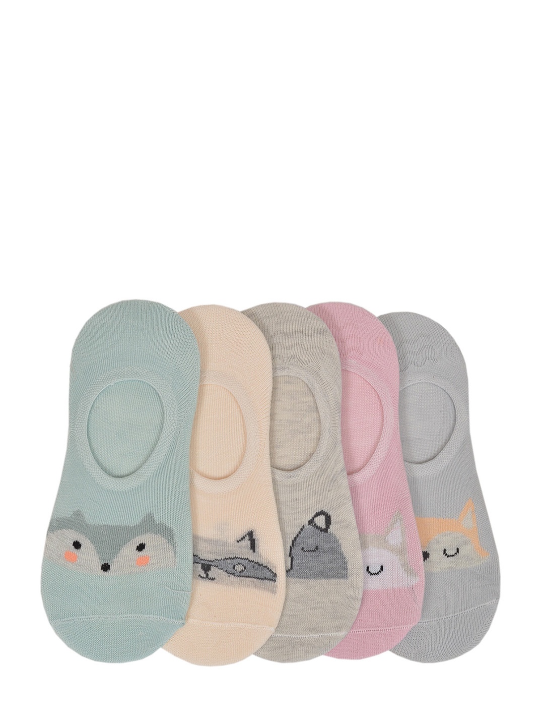

MARC Girls Pack of 5 Assorted Shoe Liners