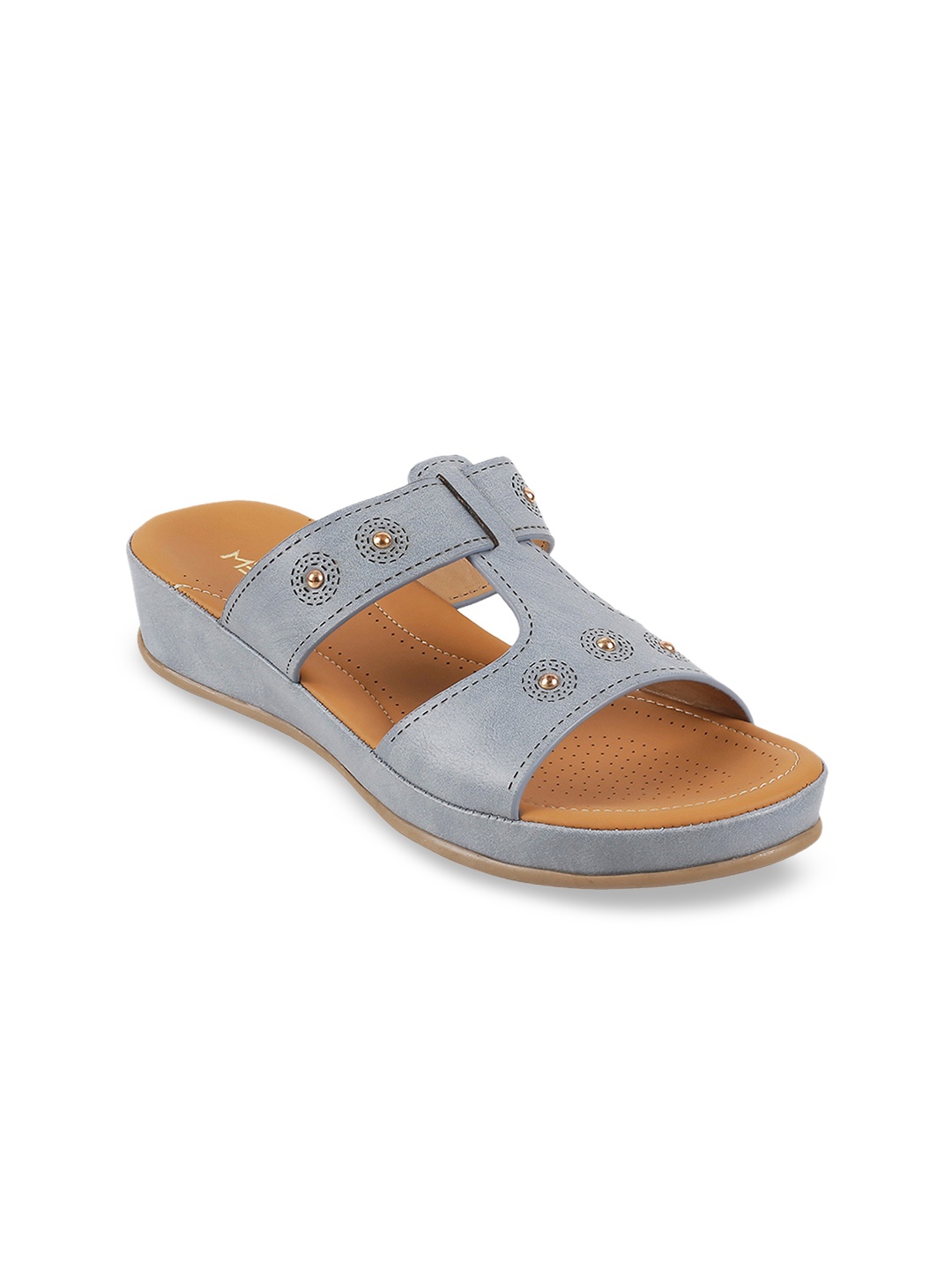 

Metro Women Blue Solid Heels