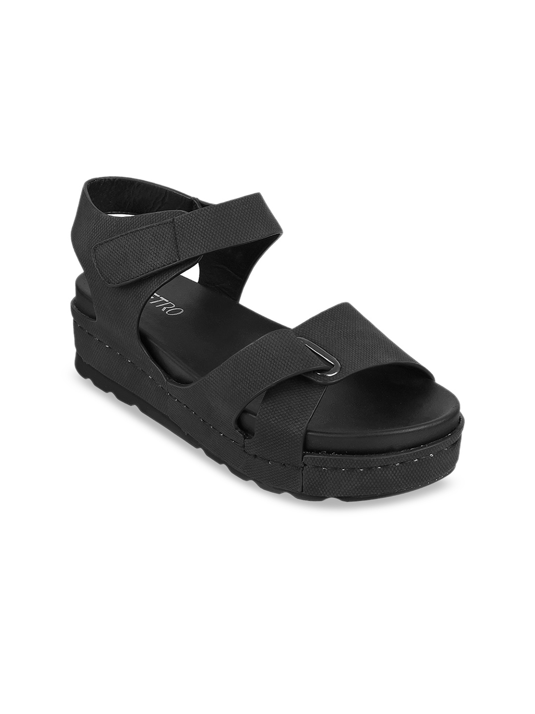 

Metro Women Black Solid Heels