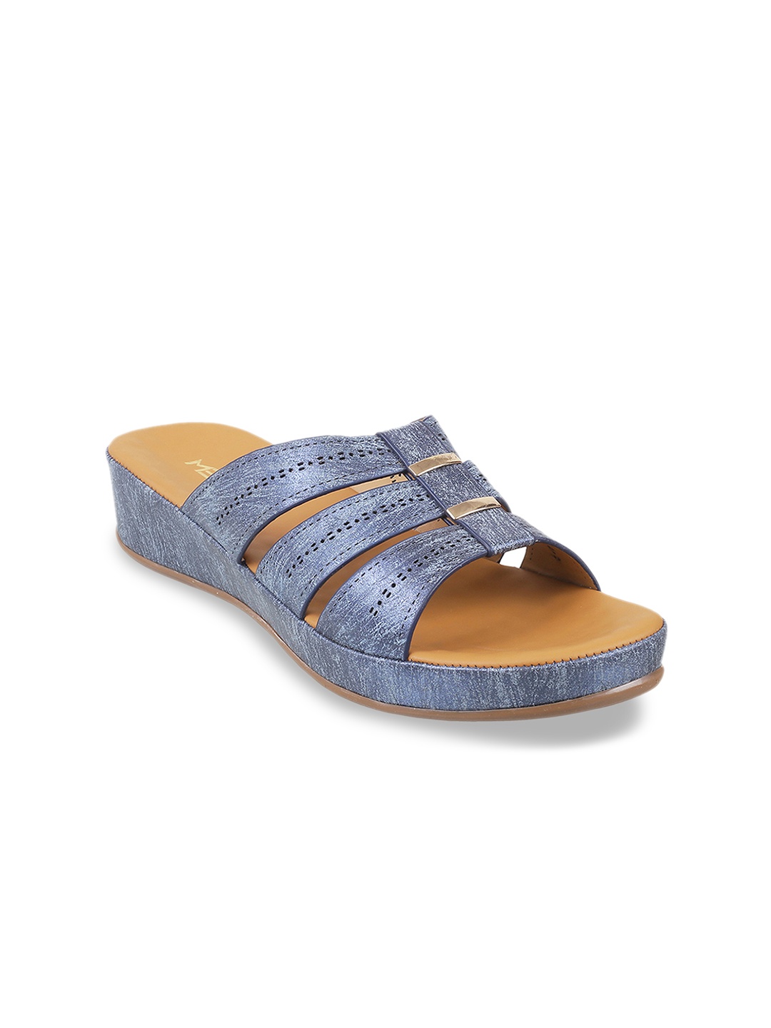 

Metro Women Blue Solid Heels
