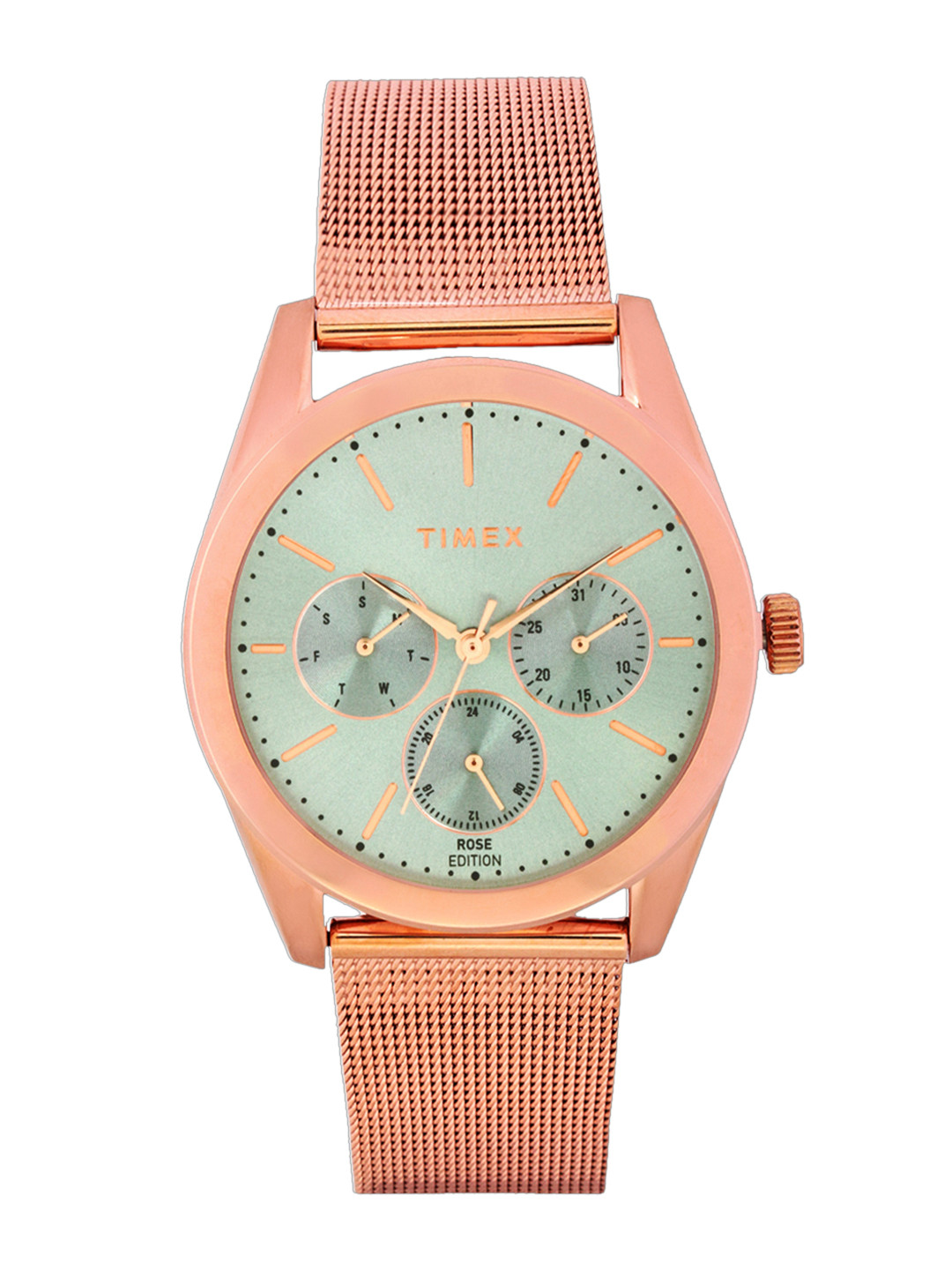 

Timex Women Teal Green Analogue Watch TWEL13206