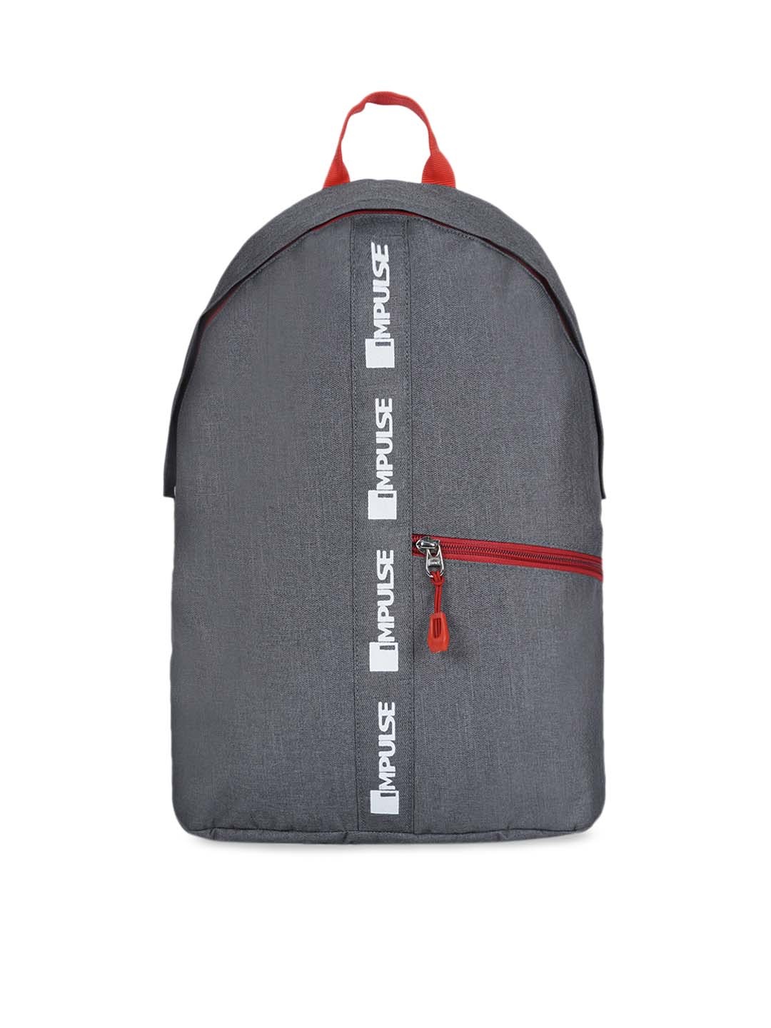 

Impulse Kids Grey Solid Backpack 20L