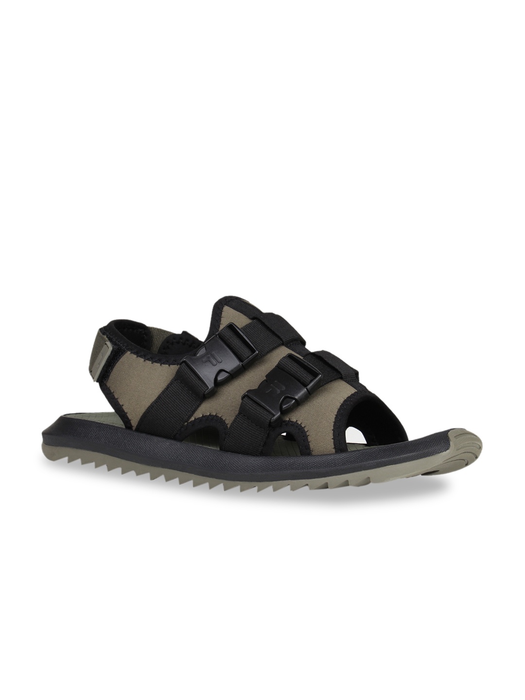 

FILA Men Olive Brown & Black RECONZA Comfort Sandals