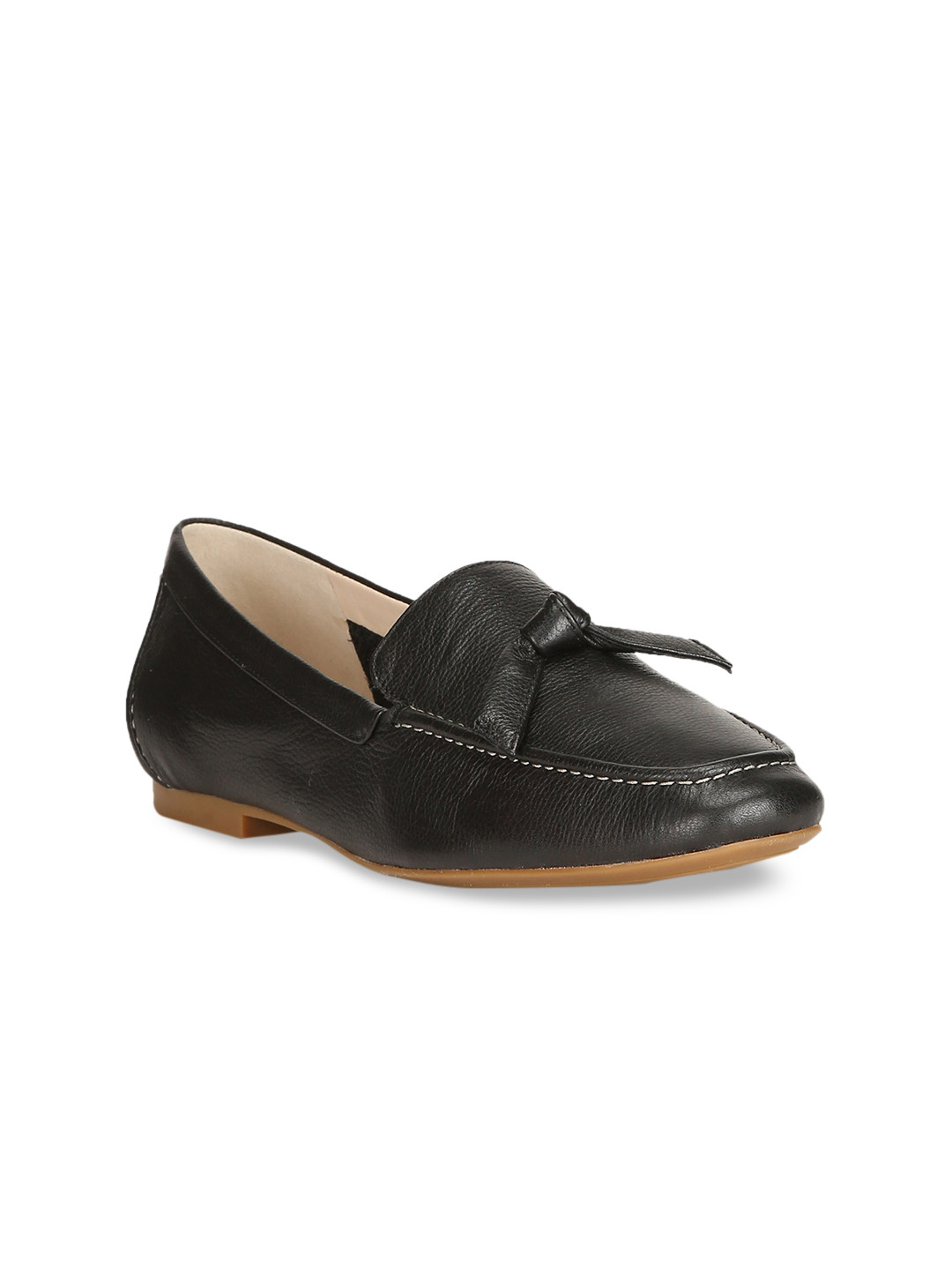 

Cole Haan Women Black Leather Loafers