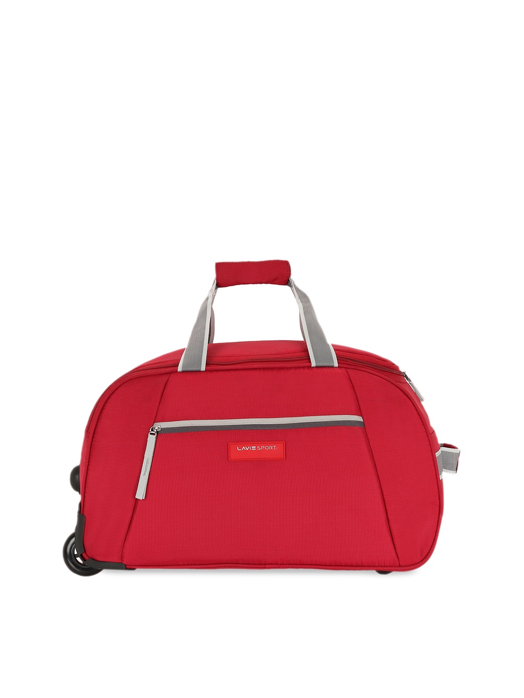 

LAVIE SPORT Unisex Red Solid Small Duffel Bag