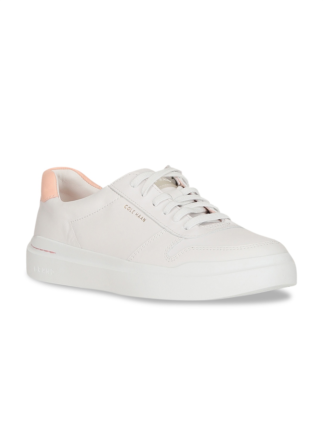 

Cole Haan Women White GrandPr Rally Court Sneakers