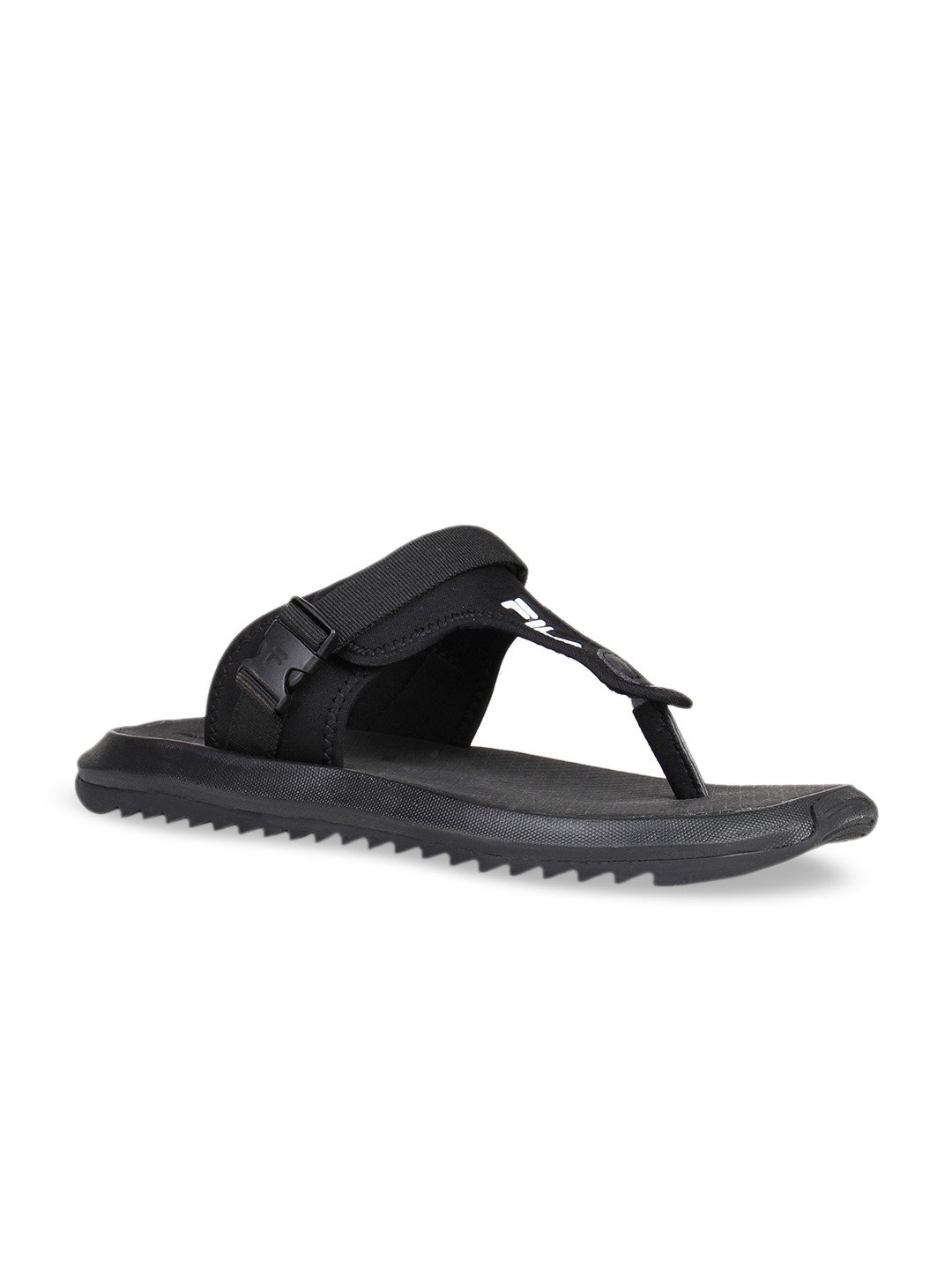 

FILA Men Black Solid NAVOTRO Comfort Sandals