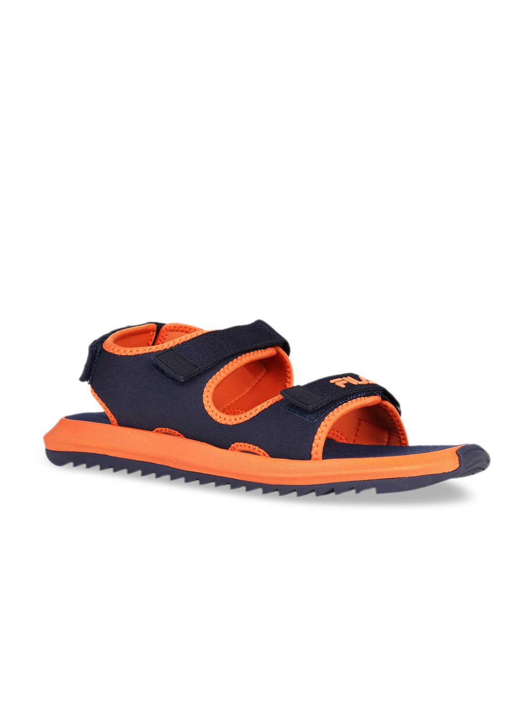 

FILA Men Orange & Blue Colourblocked REVERRO Comfort Sandals
