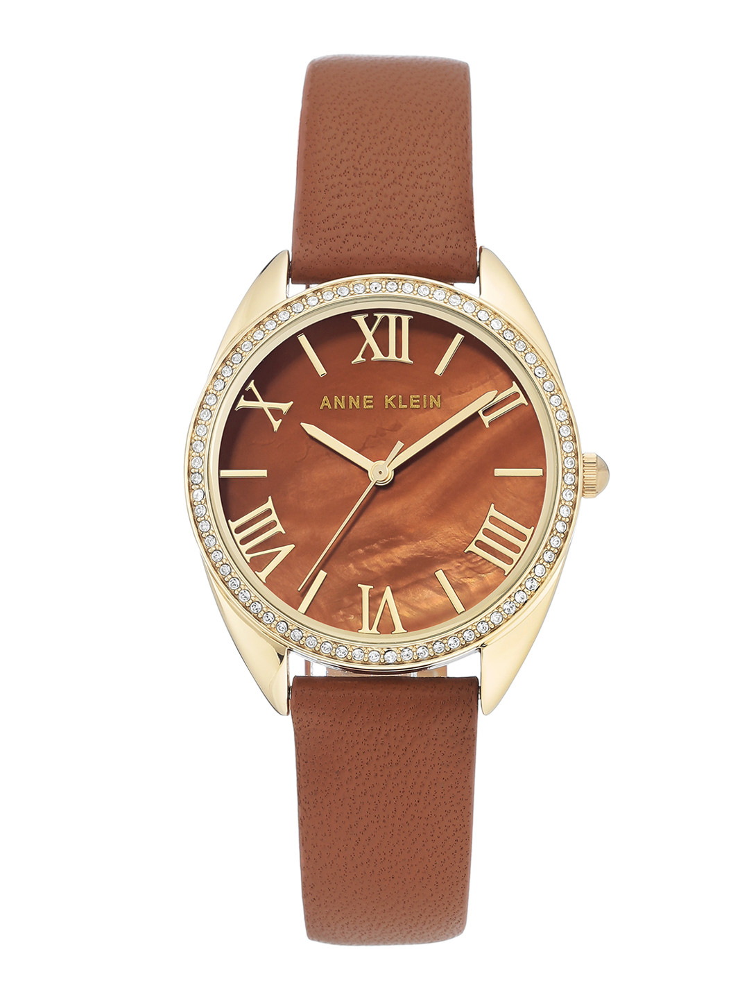 

ANNE KLEIN Women Brown Analogue Watch AK3242BMBN