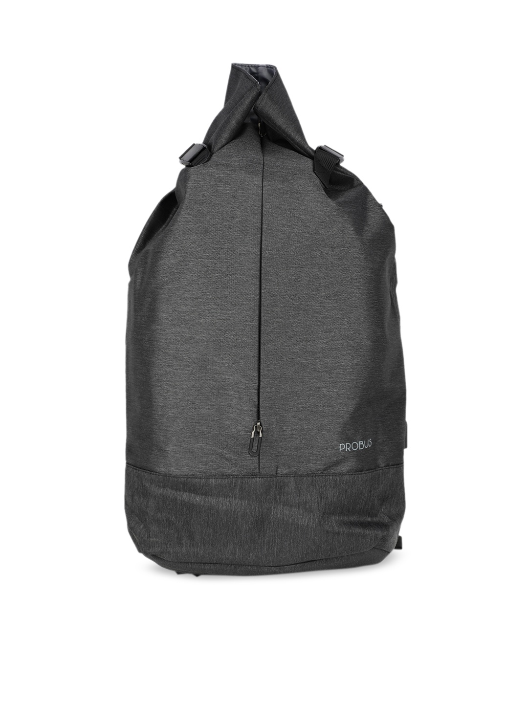 

PROBUS Unisex Grey & Black Colourblocked 15.6 inches Laptop Bag