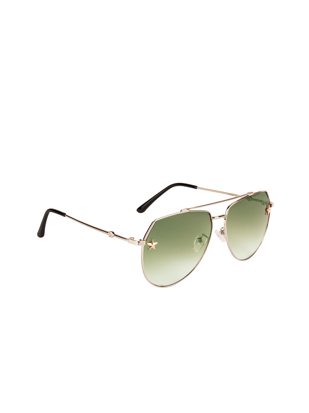 

Voyage Unisex Aviator UV Protected Sunglasses B8084MG3383, Green