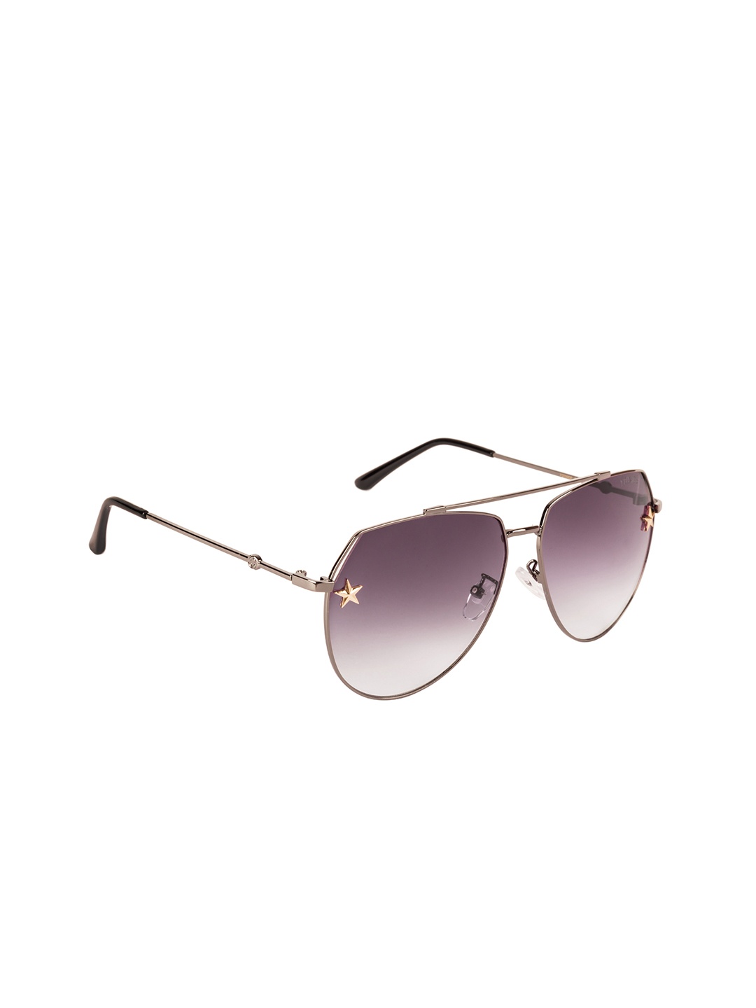 

Voyage Unisex Aviator UV Protected Sunglasses B8084MG3385, Violet