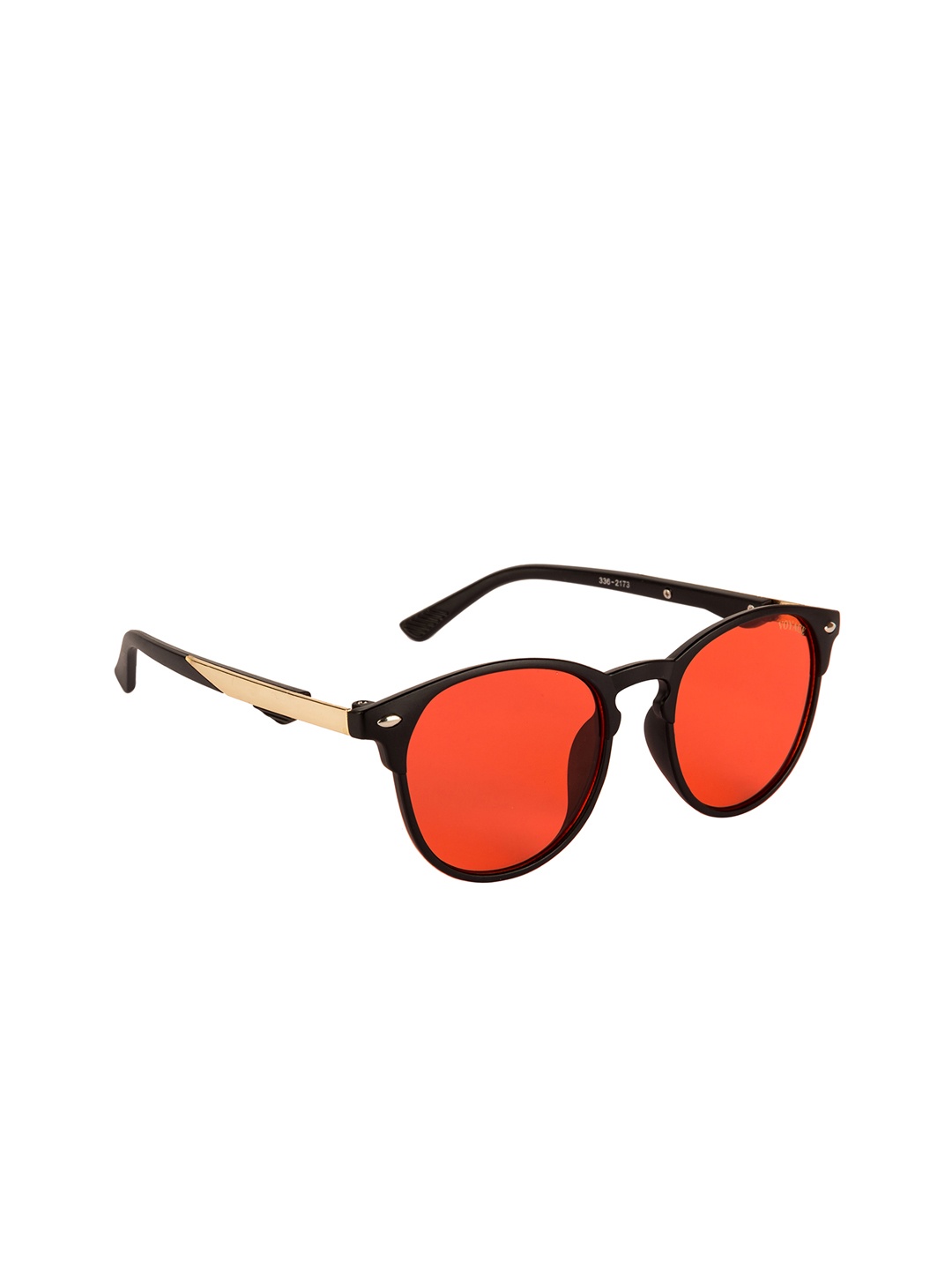 

Voyage Unisex UV Protected Lens Round Sunglasses 336-2173MG3358, Red