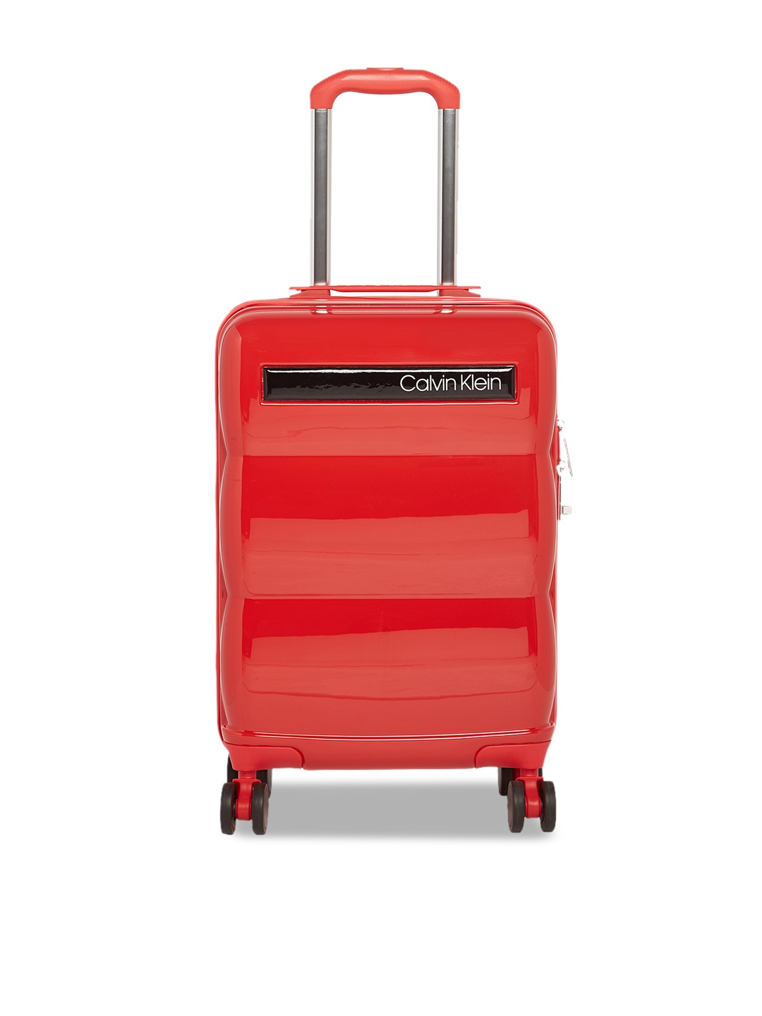 

Calvin Klein Red Down To Fly Hard 360-Degree Rotation Hard-Sided Cabin Trolley Suitcase