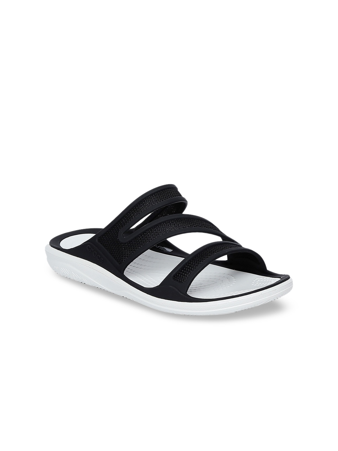 

Crocs Swiftwater Women Black Solid Slip-On