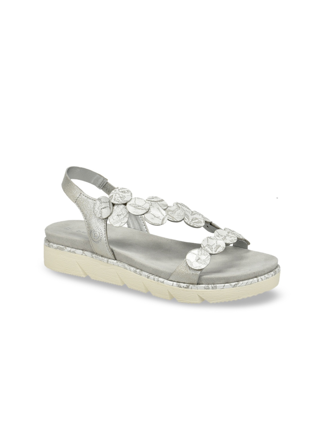 

Bugatti Women Grey Embellished Heels