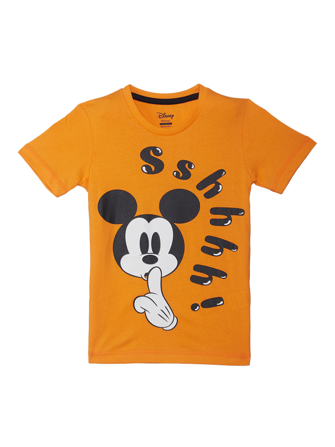 

Kids Ville Mickey & Friends featured Orange Tshirt for Boys