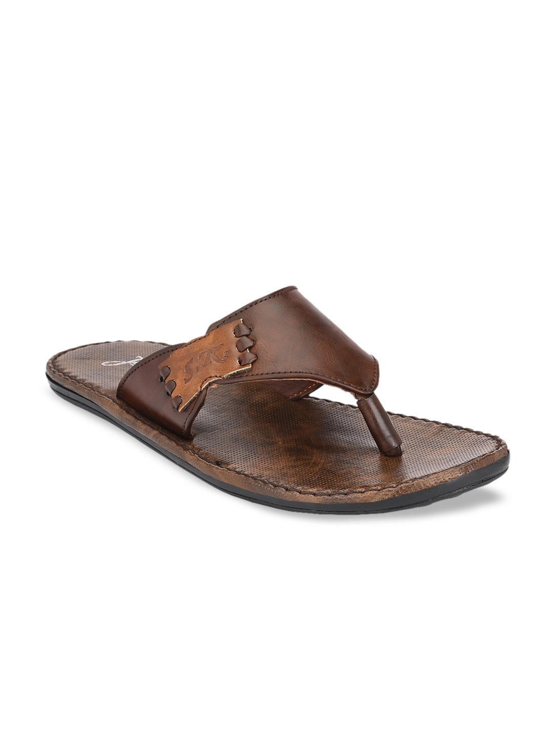 

John Karsun Men Brown Sandals