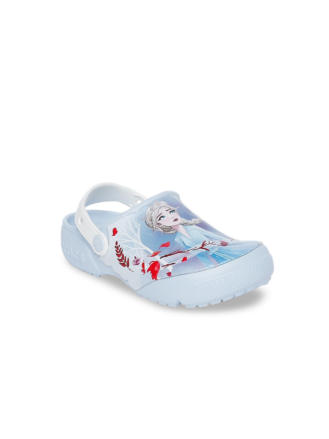 

Crocs Funlab Girls Blue Printed Clogs