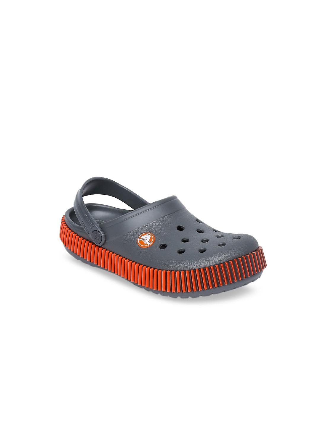 

Crocs Crocband Boys Grey Solid Clogs