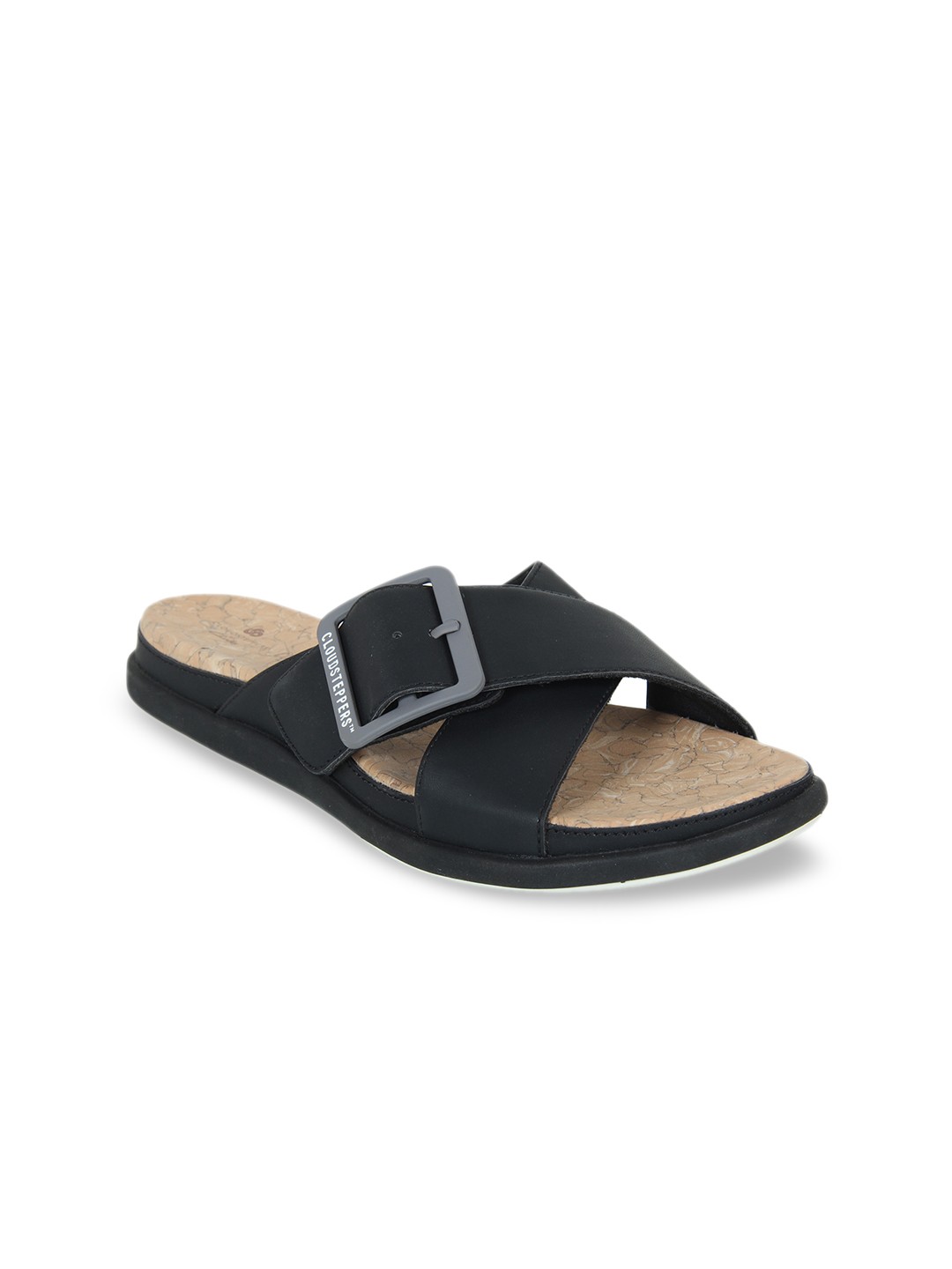 

Clarks Women Black Solid Open Toe Flats