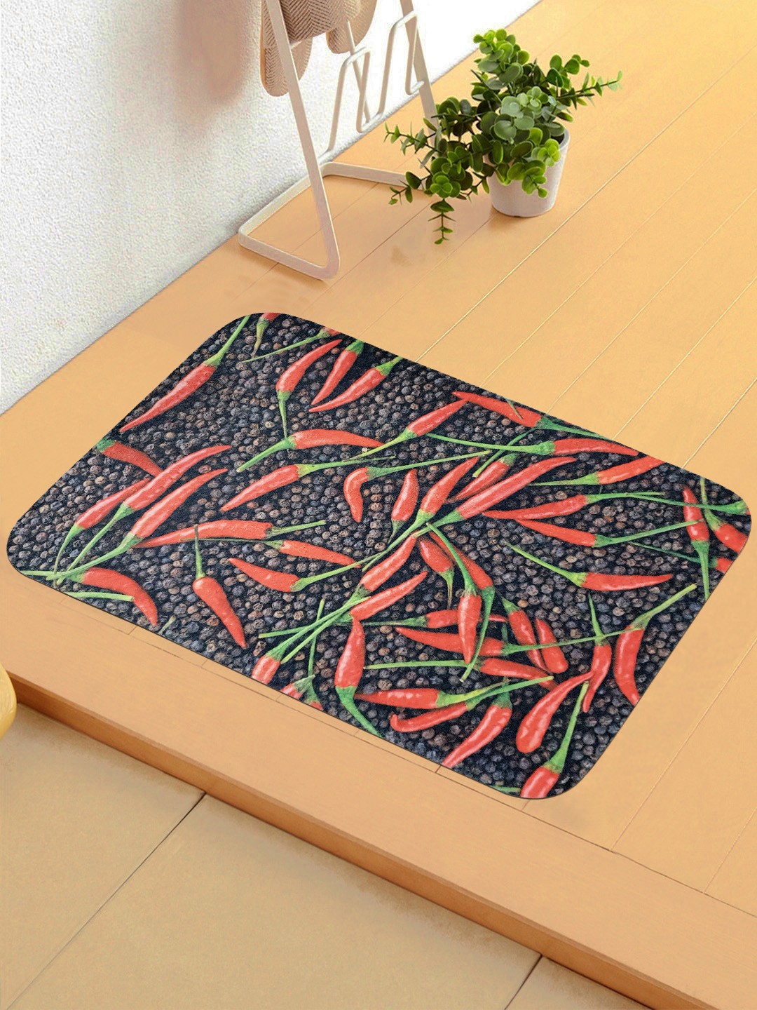 

Status Black & Red 3D Digital Printed Anti-Skid Doormat