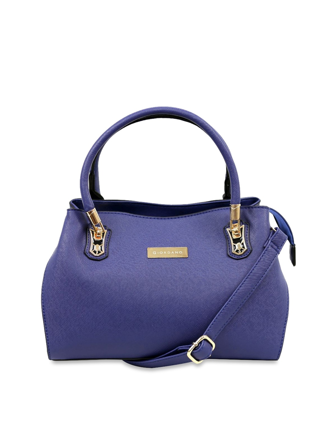 

GIORDANO Blue Solid Handheld Bag