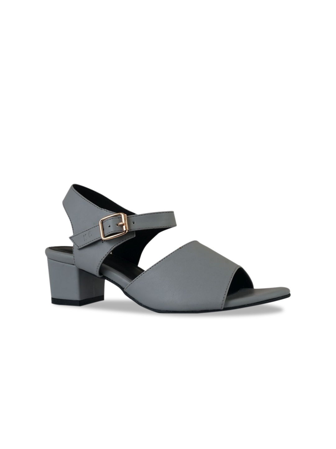 

Kenneth Cole Women Grey Solid Leather Heels