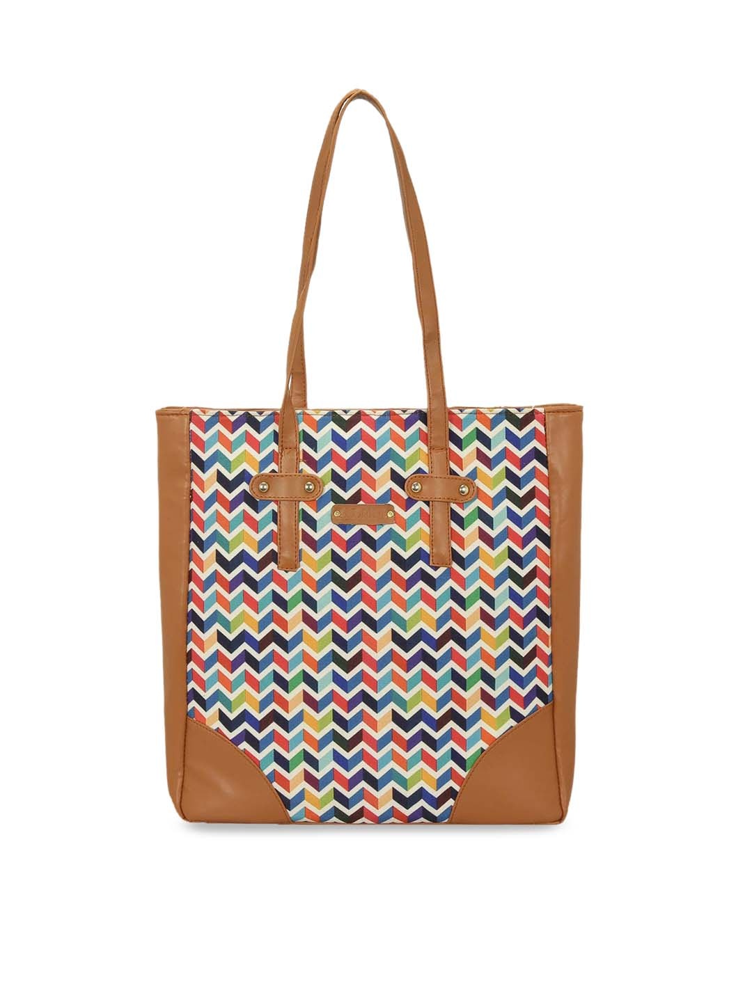 

KLEIO Women Printed Jacquard Weave Shoulder Bag, Multi