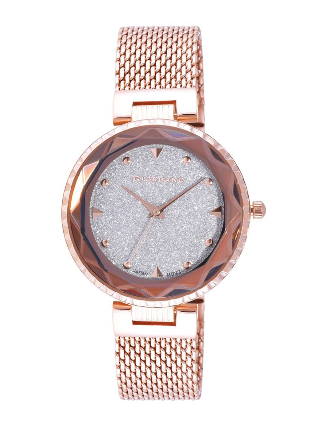 GIORDANO Women Silver-Toned Analogue Watch GD-2106-22