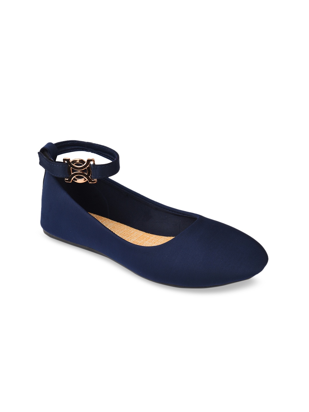 

WOMENS BERRY Women Blue Solid Ballerinas
