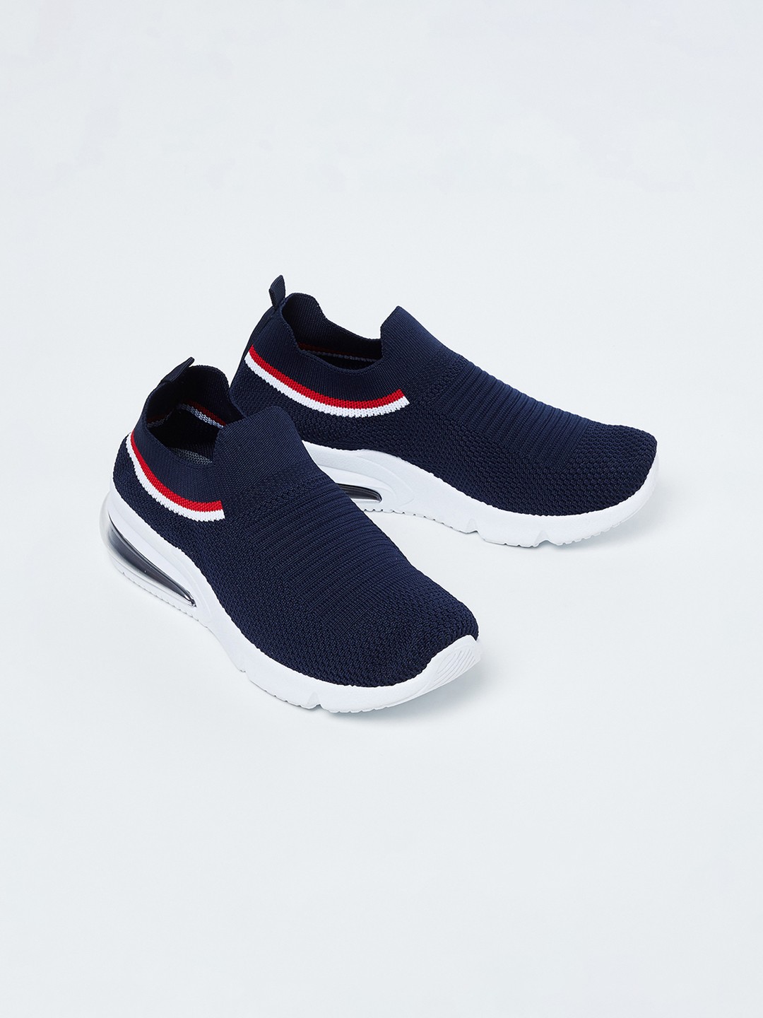 

Ginger by Lifestyle Women Navy Blue Slip-On Sneakers